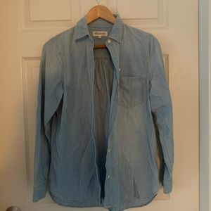 Madewell jean shirt